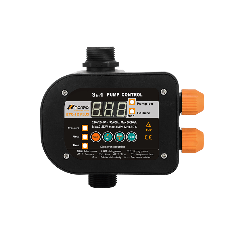 EPC-12P 30A Three-In-One Digital Screen With Timing Mode Smart Water Pressure Controller